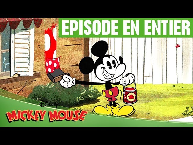 Mickey Mouse - Les peintres en bâtiment class=