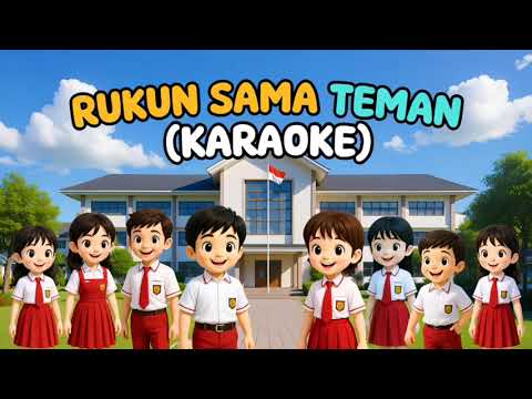 ⭕ KARAOKE - RUKUN SAMA TEMAN