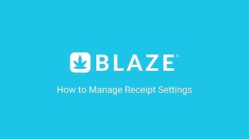 How to Manage Receipt Settings in BLAZE POS