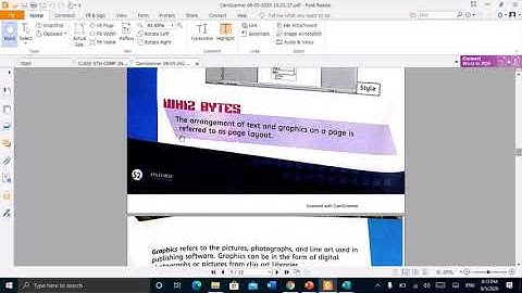 Introduction to Desktop Publishing || Chapter 6 || Reading Pg 52-54 in Urdu/Hindi || Computer Whiz 5
