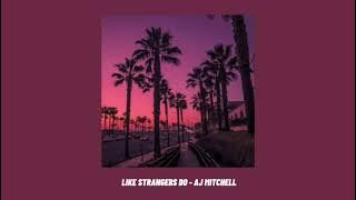 AJ Mitchell - Like Strangers do [ 1 hour music loop ]