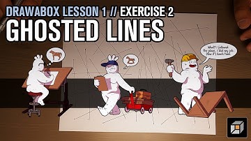 Drawabox Lesson 1, Exercise 2: Ghosted Lines