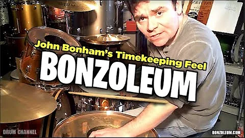 John Bonham's TIMEKEEPING & FEEL  Led Zeppelin Dru...