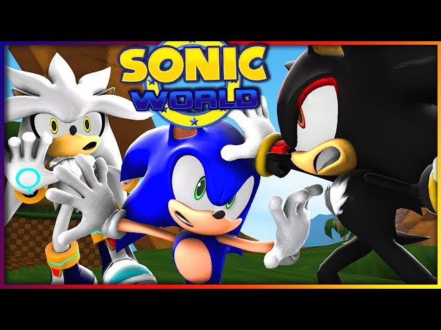 Sonic, Shadow & Tails Play Sonic World! 