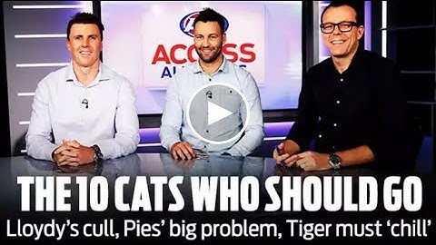 The 10 Cats who should go: Access All Areas | Finals Week One, 2018 | AFL