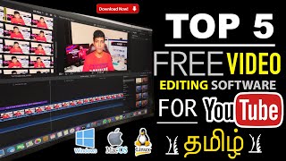 Top 5 Free Video Editing Software in Tamil | Windows MAC and LINUX screenshot 2