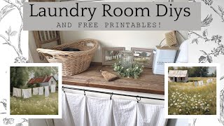 Laundry Room Makeover | Free Art Prints | Dollar General Couponing