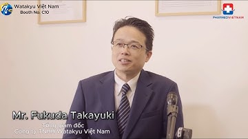 Cùng ghé thăm gian hàng WATAKYU VIETNAM tại BOOTH C10 | Pharmedi Vietnam 2023