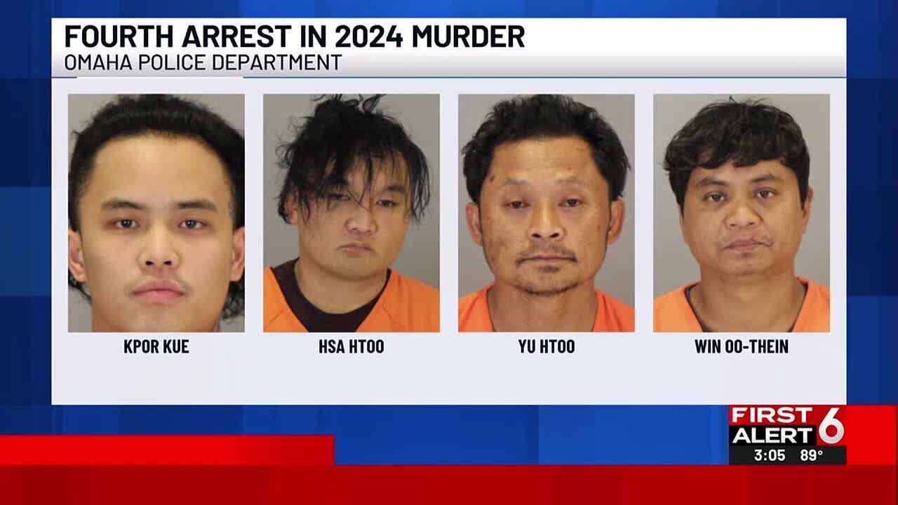 Omaha Police arrest fourth suspect in man's murder last May - YouTube