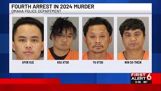 Omaha Police arrest fourth suspect in man's murder last May