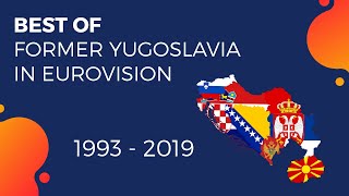 Most Successful Ex-Yugoslav Eurovision Entry Per Year 1993 - 2019 Recap Kjescil