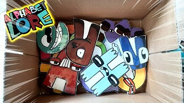 Box Full of MYSTERY Numberblocks Alphabet Lore PwKS vs Step SQUAD   ASMR Looking For Alphablocks#634