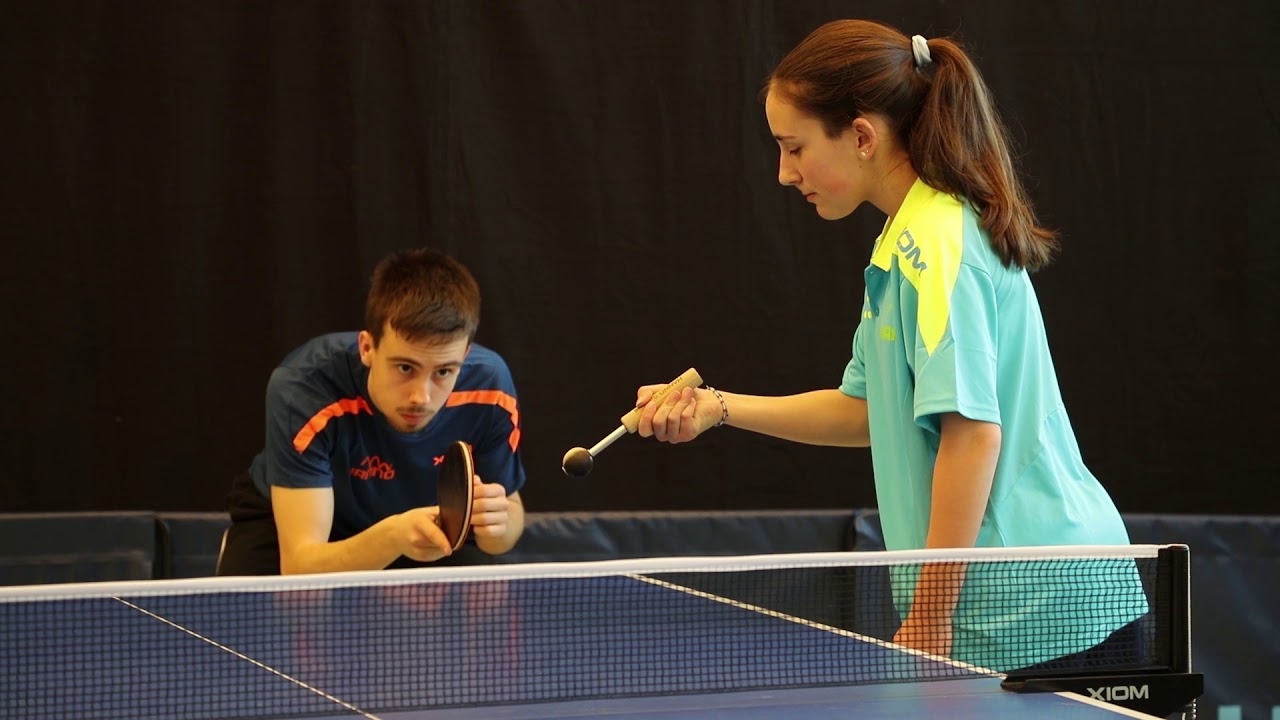 Erlernen des Waldner-Schupf mit dem HANNO-Spinball