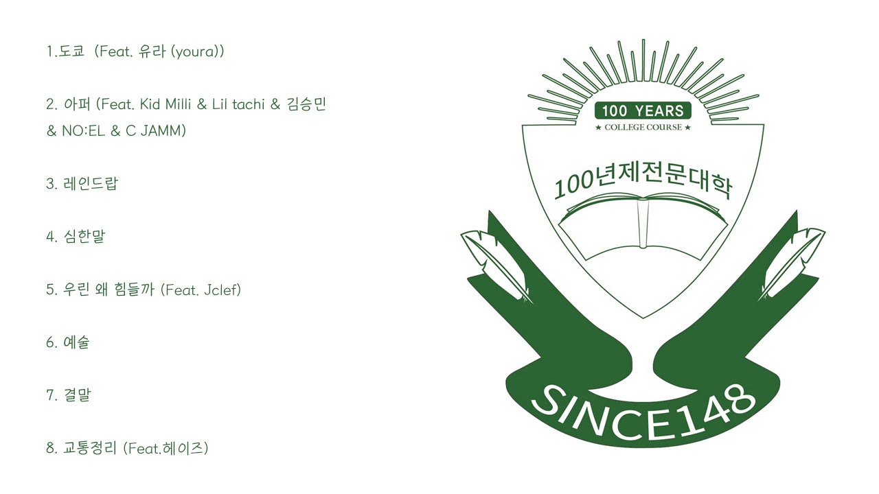 GIRIBOY 韓国版 100년제전문대학 ギリボーイ100年制専門大学 Giriboy (기리보이) - 100년제전문대학 앨범 100 Years College Course