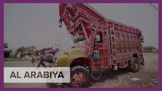 Pakistan’s truck art blends color with folk traditions