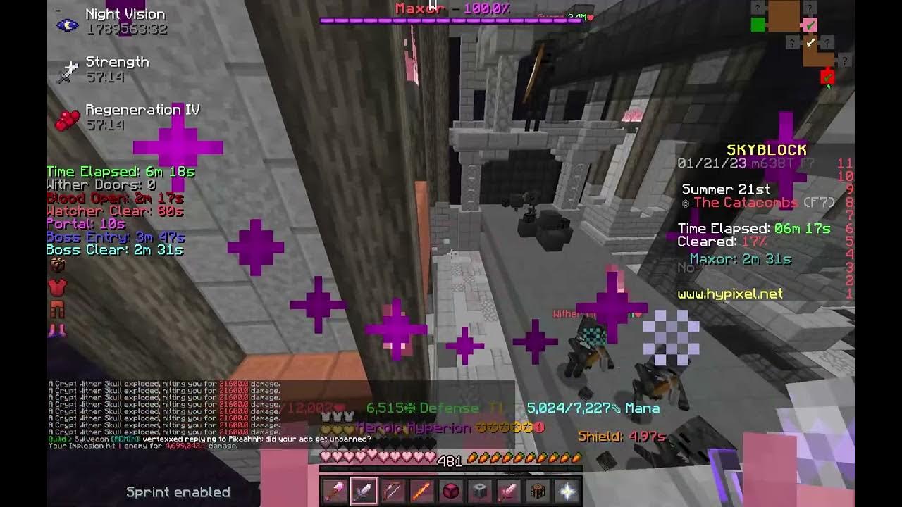 How to get floor 7 crystal's the legit way (hypixel skyblock) YouTube