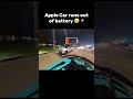 This Apple Car thought he was fast 😂
