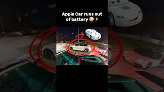 This Apple Car Thought He Was Fast 😂 Resimi