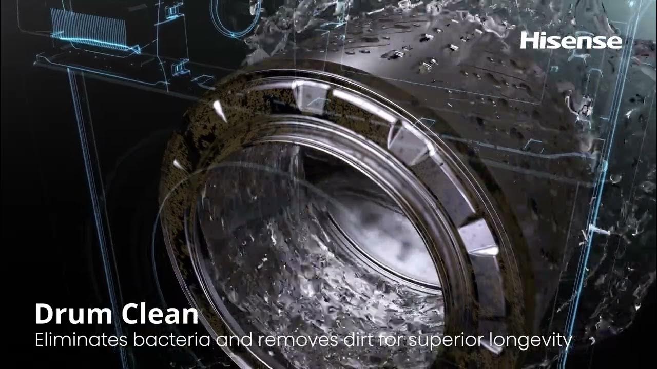 Hisense's Drum Clean Keeps Your Washes At Their Peak | The Good Guys -  YouTube