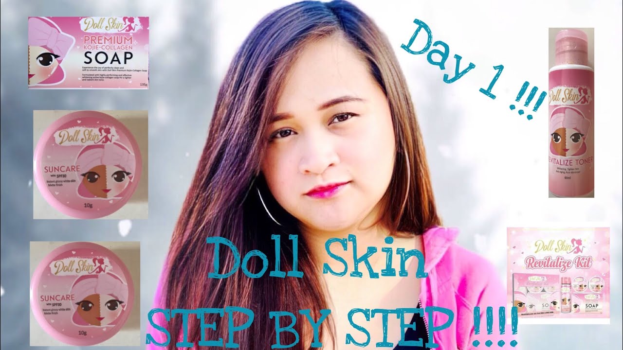 DOLL SKIN Step by Step routine DAY 1!!!! ️🙂 YouTube