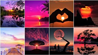 Beautiful Sunset Wallpapers || Sunset Pic || Sunset Photo Collection || Sunset DP || Sunset Status
