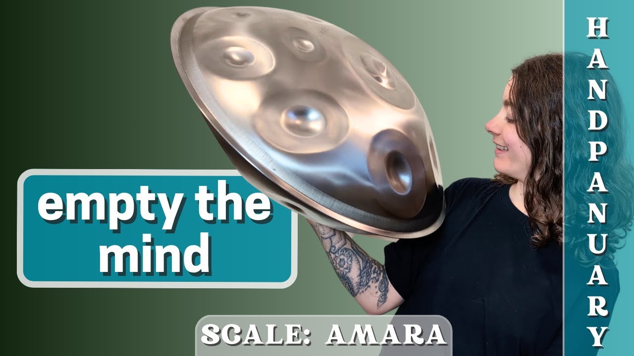 Empty The Mind | handpan meditative pattern | handpanuary 9
