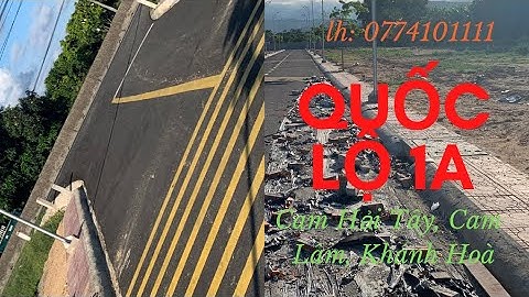 Đất nền quốc lộ 1A . Cam Hải Tây , Cam Lâm