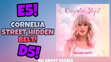 Cornelia Street, Taylor Swift Adlib BELT! |ALLABOUTVOCALS