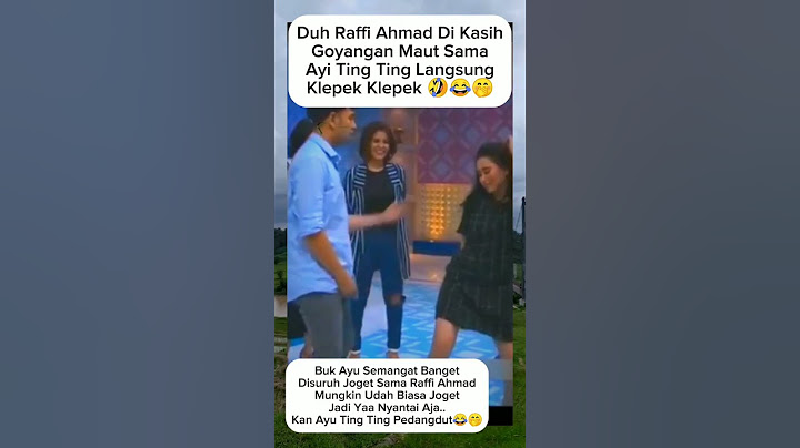 inget jama2 raffi ahmad tergoda sama goyangannya buk ayu🤭#ayutingting#raffiahmad#nagita#shorts#artis