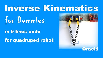 Inverse Kinematics for dummies - Quadruped robot