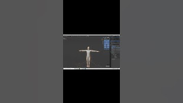 How to create a human Rig in 1 Minute in Blender #shorts
