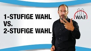 Vordrucke Vereinfacht Einstufiges Wahlverfahren W A F