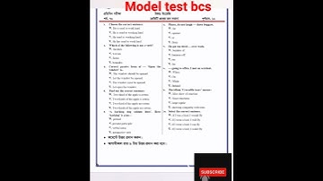 #english #model_test #for #bcs #priliminary #test #2023 #comment #ansiedade #viralvideo #gk #daily