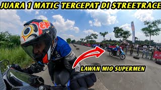 AKHIRNYA AEROX PAROPO JUARA 1 STREETRACE BEKASI‼️REKOR TERCEPAT 7 DETIK