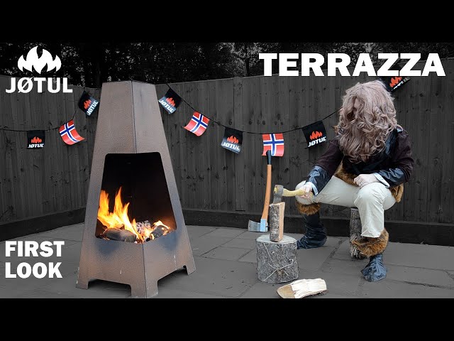 Jotul Terrazza Outdoor Chimenea - Norwegian Design for Your