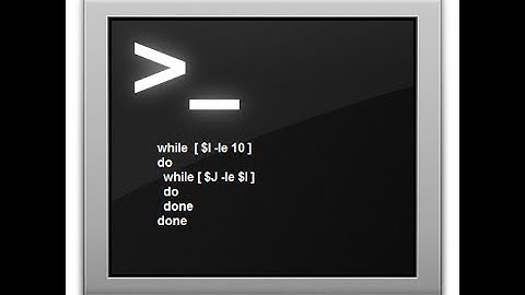 Nested loop in Linux Shell Script.