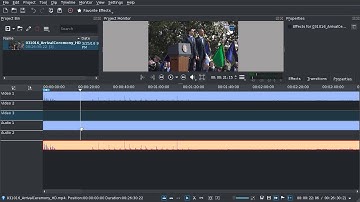 Kdenlive splitting audio allows timeline corruption bug
