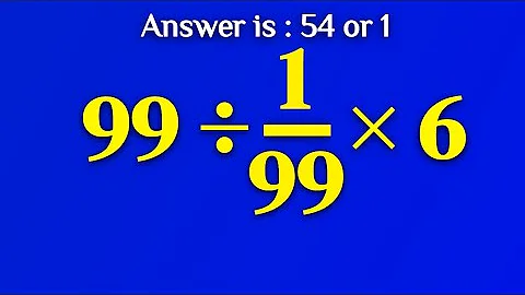 Only 1 in 5 Can Solve This Equation! | Order of Operations 