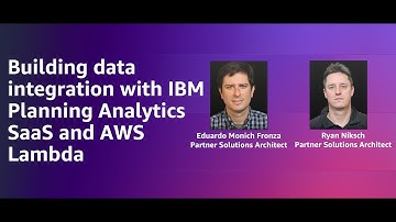 Building data integration with IBM Planning Analytics SaaS and AWS Lambda | Amazon Web Services
