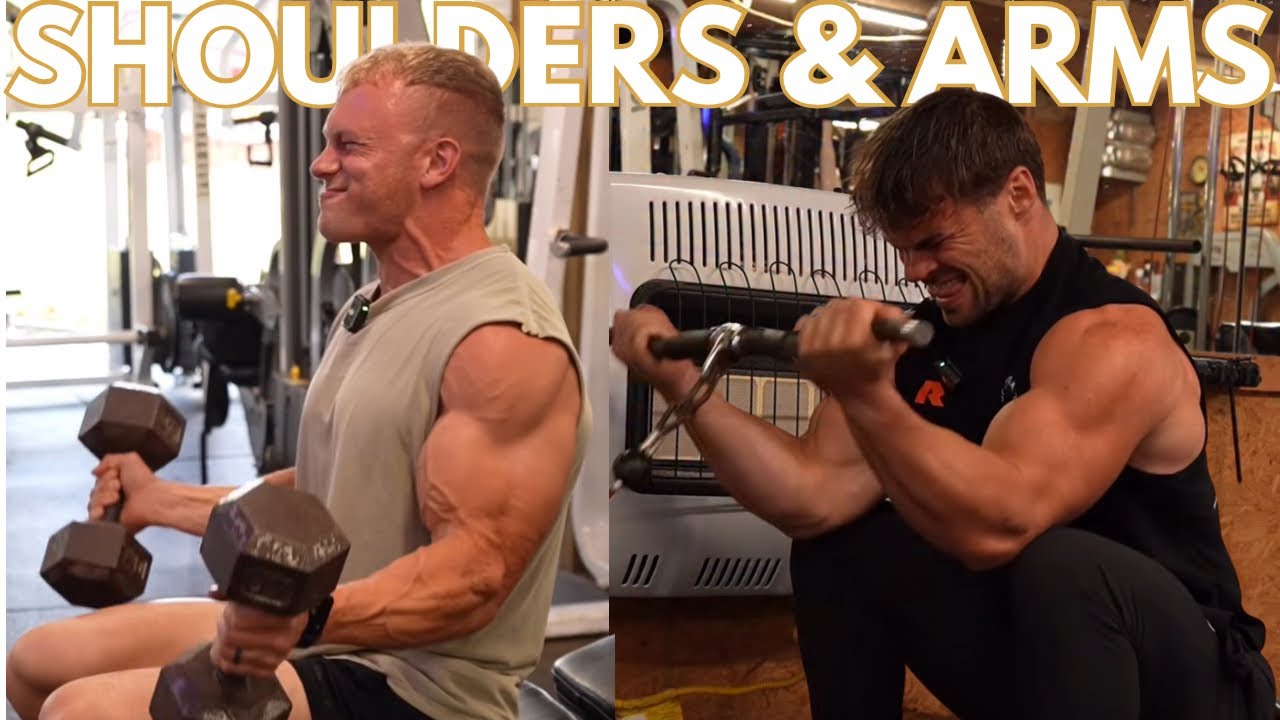 HIGH VOLUME SHOULDER & ARM WORKOUT | How To Build BIG ARMS - YouTube