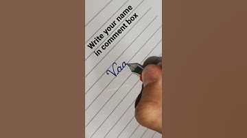 Vaani | #shorts #shortsvideo #shortvideo #calligraphy #cursive #handwriting