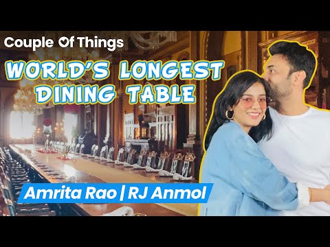 RJ Anmol Books, World’s LONGEST Dining Table for Amrita Rao I COUPLE Of Things I