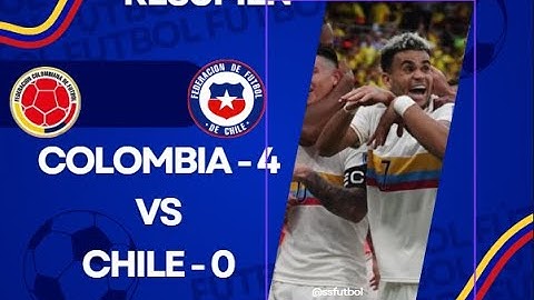 COLOMBIA vs Chile Eliminatorias RESUMEN y Goles #fútbol #seleccióncolombia #football #cr7 #neymar