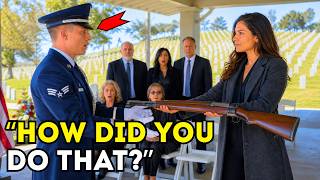 The Honor Guard Dropped The Rifle Again—A Woman In The Crowd Took It and Stunned Them All