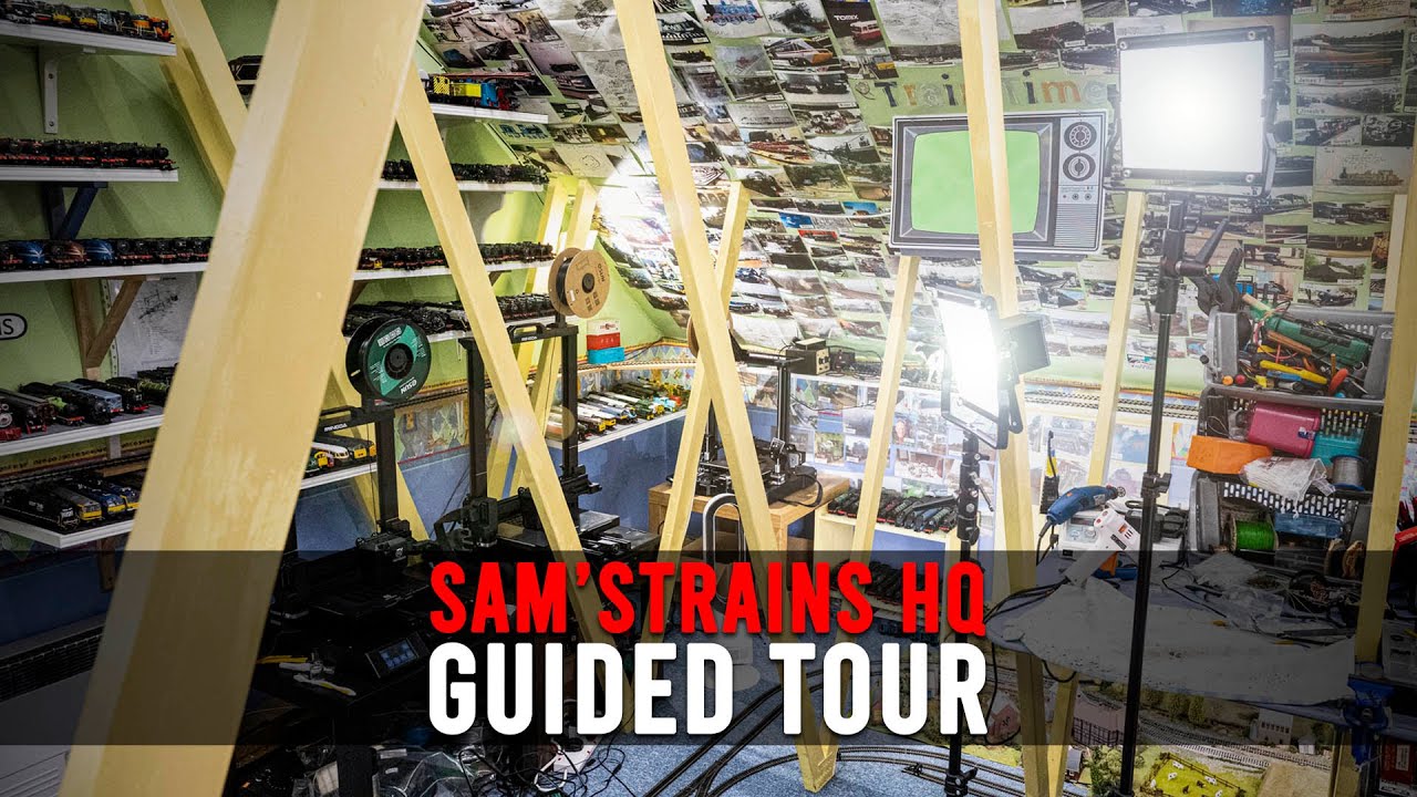 Behind the Scenes at SamsTrains  Studio  Factory Tour