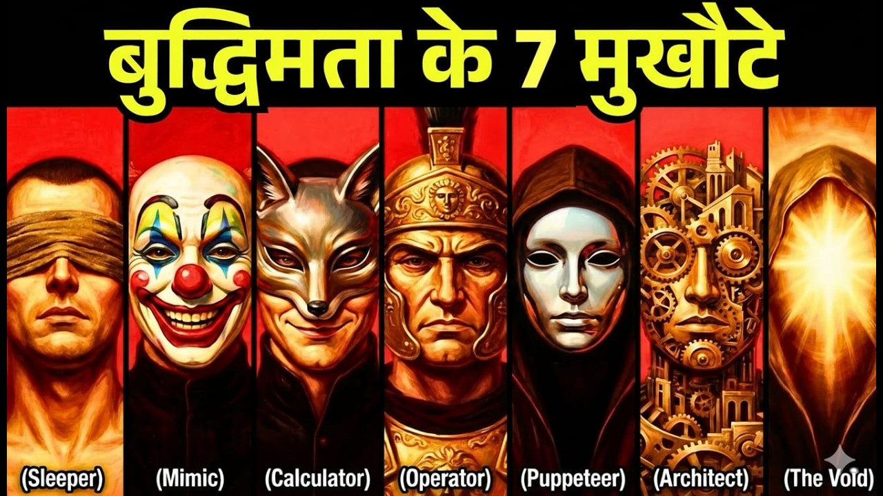 बुद्धिमत्ता के 7 स्तर — आप किस Level पर हैं? Machiavelli Strategy Explained