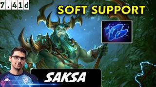 Saksa Nature Prophet Soft Support - Dota 2 Patch 7.41d pro Player Full Gameplay screenshot 2