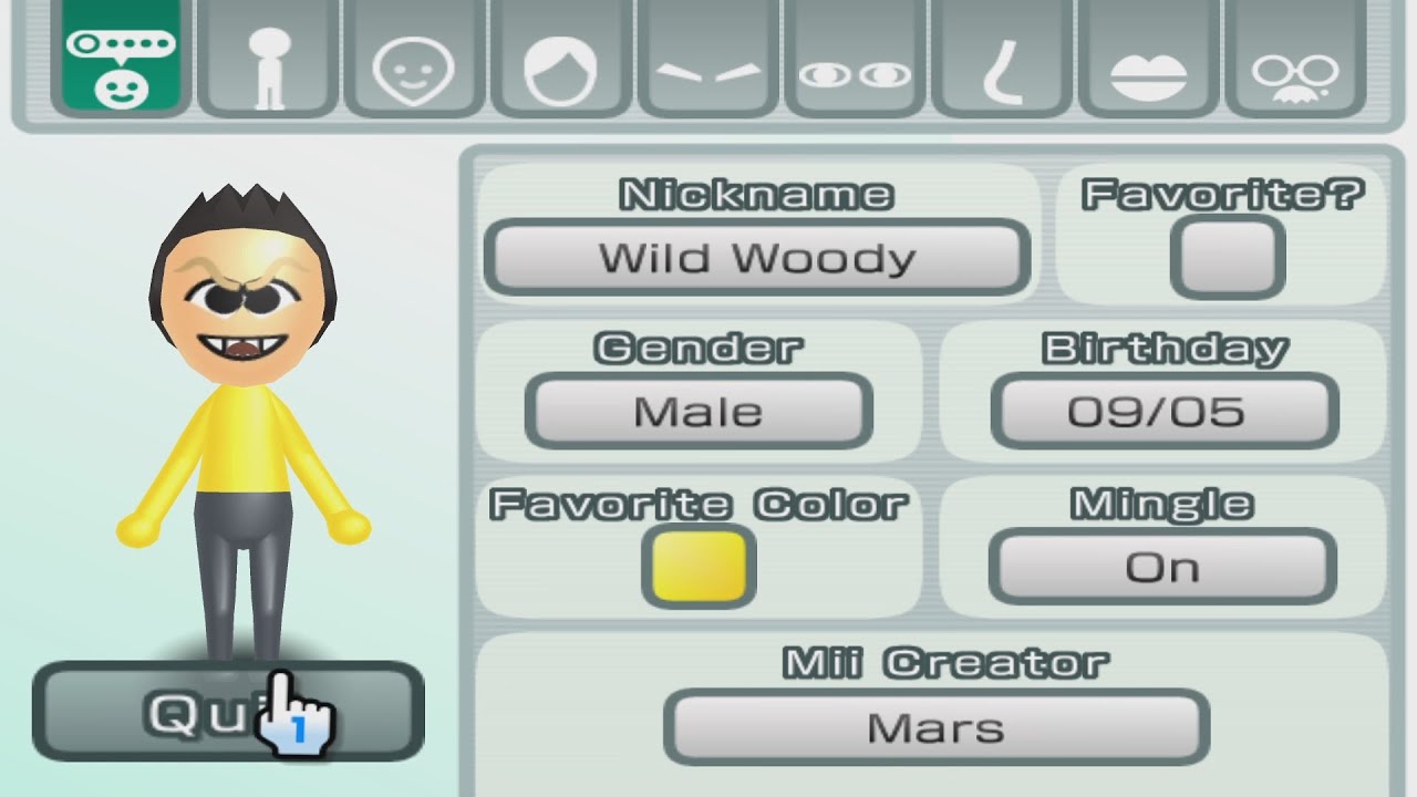 Wild Woody - Wild Woody - Mii 3342 - YouTube