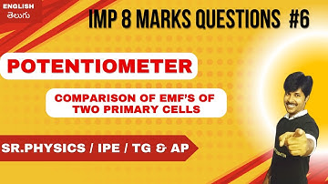 POTENTIOMETER - COMPARISON OF EMFs/IMP QUESTION FOR IPE