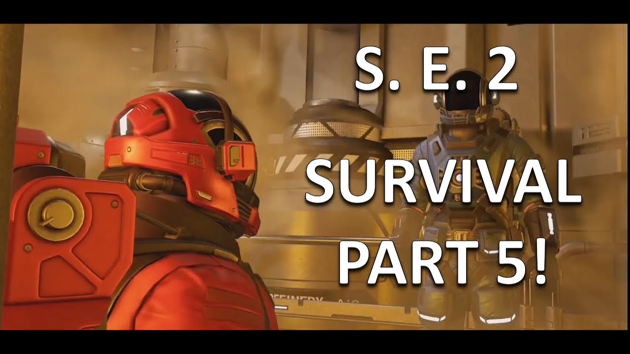 Space Engineers 2 Survival | Part 5 — Exploring Vallation Station ...